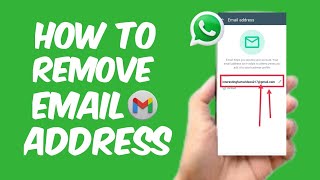 Whatsapp se gmail id kaise delete kare? How to delete gmail id in whatsapp | Delete whatsapp email