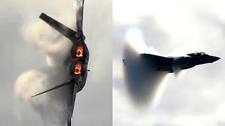 2023 Pacific Air Show F-22 Raptor & F-35 Lightning II Demos (Sunday)