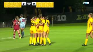 #17 Iowa 2-0 Nebraska | Big10 | NCAA Women's Soccer 2024