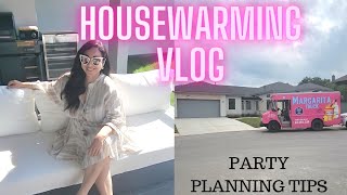 Housewarming Vlog: Tips for planning an EPIC housewarming party, plus luxury home unboxings #vlog