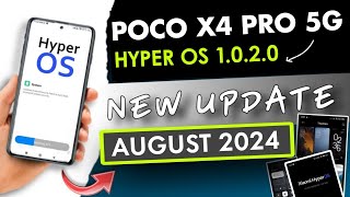 Xiaomi New Hyperos Update For Poco X4 Pro 5G | Hyperos 1.0.2.0 New Version Rollout In India