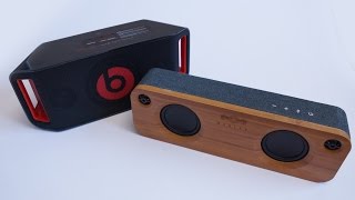 Marley Get Together vs Beats Beatbox Portable Sound Comparison Audio Test