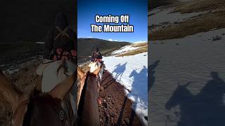 Coming Off The Mountain (Idaho, Late Spring) #horse #mountain #rdr2 #rdr #reddeadredemtion2