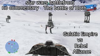 Star Wars Battlefront 2004 [Galactic Civil War Campaign] The Battle of Hoth    4k , 60fps