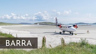 BARRA, SCOTLAND | Landing on the world's only commercial beach runway!