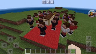 Coffin dance meme in Minecraft. Гробовщики в Майнкрафте мем