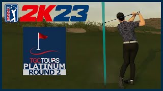 STYLISH HOLE-OUT - TGC Tours Platinum: Highlands Challenge R2 | PGA Tour 2K23