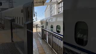 Shinkansen NOZOMI N700 Supreme #bullettrain #japanrailway