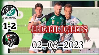 Highlights: wolfsberger Ac vs SV Ried 2-1 | Austrian Bundesliga 2022-2023| goal 1and 2