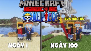 Mình Sinh Tồn 100 Ngày Minecraft One Piece Cùng TinNT Trở Thành Vua Hải Tặc !!!