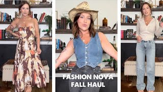 THE BEST DENIM HAUL & MORE! Fashion nova!!! Fall Fashion 2024