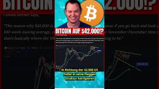 ⚠️Bitcoin nochmal auf $42.000?  #bitcoin #kryptos #kryptowährungen #kryptowährungen #crypto #krypto