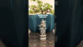 Krishna 925 Silver Idol #krishna #krishnajanmashtami #krishnateachings #idols #silver #silvergodidol