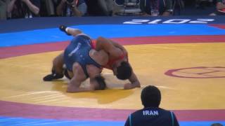 Ehsan Lashgari (IRI) vs Ibrahim Bolukbasi (TUR) Bronze Finale 84kg