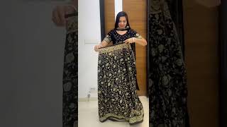 Hip hop style with traditional saree draping/ Different saree draping style/ western saree drape/