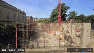 Levine Building, Trinity College, Oxford (timelapse)