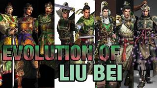 Evolution of Liu Bei from DW2 to 9