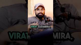 SHAMI ON WHO IS BETTER VIRAT OR ROHIT |PODCAST|#shorts #podcast