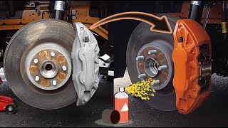 How to Paint Brake Calipers for S550 Mustangs (2015-2023) - Rattle Can Method