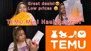 NEW INFLUENCER FOR TEMU! MINI HAUL/REVIEW (SPRING OUTFITS & MORE!)