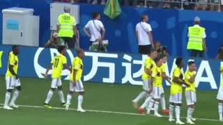 Colombia's sizzling celebration after qualifying for last 16! #WC2018