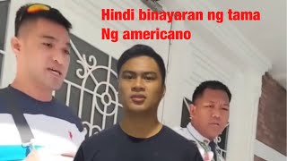 Kawawa yung lalaki sa AMERICANO hindi binayaran ng tama!