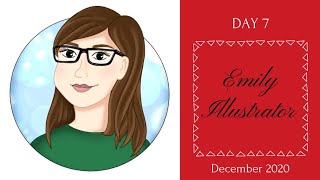 Day 7: Guest Colorist Calendar: Emily Illustrator