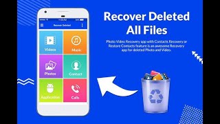 How To Recover Deleted Photo Video On Android Phone | Delete Photo Ko Wapas Kaise Laye Tutorial Tip