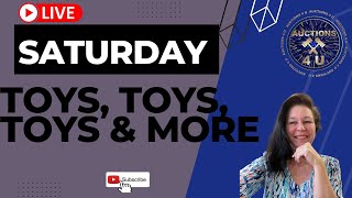 TOYS, TOYS, TOYS & MORE Join me for me GREAT Storage Unit Finds!!