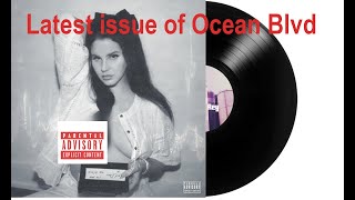 Lana Del Rey explicit web-store only release of Ocean Blvd