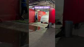 Amazing Foam Wash Car Servicing