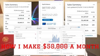 How I Make $50,000 Per Month (How to become a millionaire)