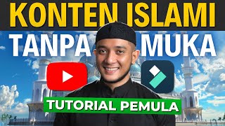 CARA BIKIN KONTEN Tanpa Muka Untuk Pemula Cari Uang di Youtube | Filmora 13 Tutorial