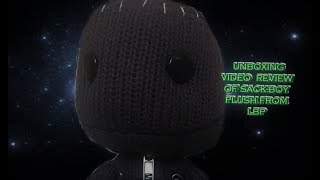 unboxing  the sack-person plush review,   my years of little big planet