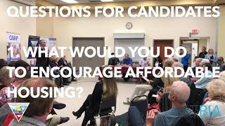 2018-Oct White Rock All Candidates Forum Question: Housing Affordability