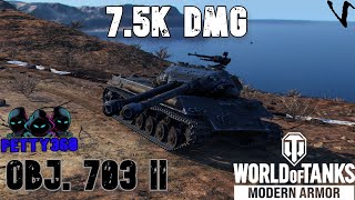 Object 703 Version II feat. @Petty360 : 7.5K Damage: World of Tanks Modern Armor