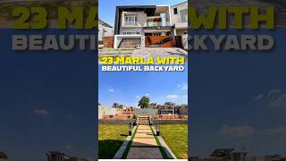 23 marla Affordable price house with Beautiful backyard and height location In bahria town ISB