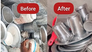 kitchen cleaning in village |irritated asmr