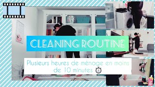 Les corvées du samedi !! 🗓️# CLEANING ROUTINE 🧽