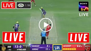 🔴 IPL Live Match Today | IPL Live  Streaming | IPL Star Sports Live  | Tata IPL Live KKR vs PBKS