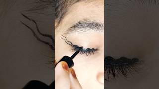 Best wings eyeliner look 😍 #shorts #eyeliner #makeuptutorial