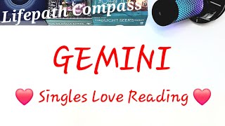 ♊️ GEMINI ♊️ SINGLES LOVE READING ❤️ Lifepath Compass