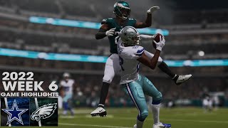 Dallas Cowboys vs. Philadelphia Eagles | 2022 Week 6 Highlights | M23