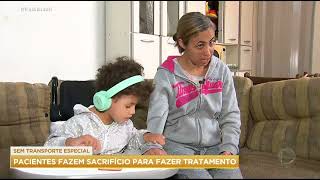 Entrevista ao Fala Brasil - Pacientes fazem sacrifício em tratamento