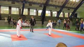 Karate International Tournament Tallinn Open 2013 Kumite girls 12 13 years 45 kg