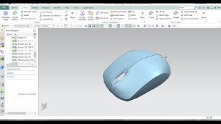 Car,Flight body  Modelling basics  (optical mouse  in UG NX-part 3)