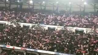 Ajax fans at Santiago Bernabéu 05.03.2019