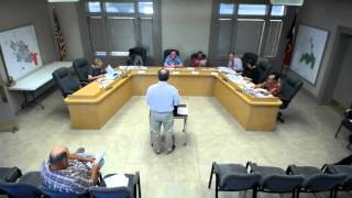 Ballinger City Council Meeting 9-21-15