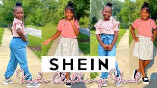 SHEIN KIDS CLOTHING HAUL |  AFFORDABLE GIRL'S CLOTHING HAUL