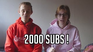 2000 SUBSCRIBERS GIVEAWAY !